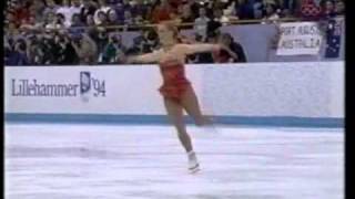 Tonya Harding SP 1994 Lillehammer Winter Olympics [upl. by Rehpinnej]