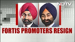 Fortis Healthcare Founders Malvinder Singh Shivinder Singh Resign From Board [upl. by Broucek]