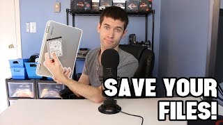 How to Save Files from a Broken Laptop [upl. by Ibbed]