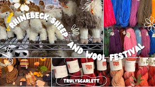 RHINEBECK WEEKEND \ NY Sheep and Wool Festival 2023  the fiberomancer knitting podcast vlog [upl. by Avilla]