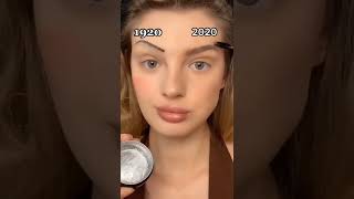 1920 vs 2020 makeup🤩juliettaf [upl. by Irianat]