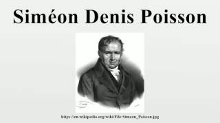 SimÃ©on Denis Poisson [upl. by Unity]