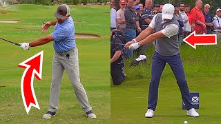 Rory McIlroys Backswing SECRET Wide Takeaway To Create A Powerful Turn [upl. by Norrad743]