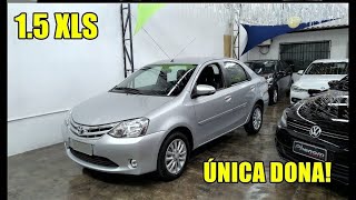 TOYOTA ETIOS SEDAN 15 XLS MT 2016  PREÇO  FICHA TÉCNICA E INFORMAÇÕES [upl. by Niran868]