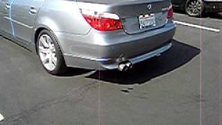 RPi BMW E60 550i exhaust rev [upl. by Albright]