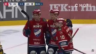 Gotta See It Anton Lundells crazy 6point performance vs Jukurit in Finland Lliga [upl. by Olag]