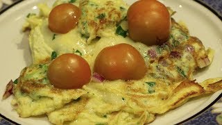 EGGS  BREAKFAST  FLUFFY EGG OMELETTE  CHERYLS HOME COOKING [upl. by Abigail]