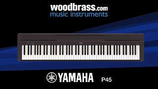 Test Woodbrass  Yamaha P45 [upl. by Dich]