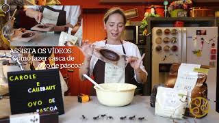 Ovo de Páscoa Chocolate Gold  Chef Carole Crema [upl. by Tnayrb]