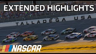 Wild move secures the win for playoff favorite in Talladega  Extended Highlights [upl. by Mayes738]