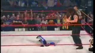 Abyss Chokeslams AJ Styles Through The Ring [upl. by Perry]