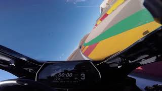 Marvin Fritz  Onboard Aragon with Horst Saiger  Yamaha Riding Academy [upl. by Robyn]