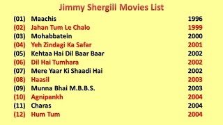 Jimmy Shergill Movies List [upl. by Latsyrhk]