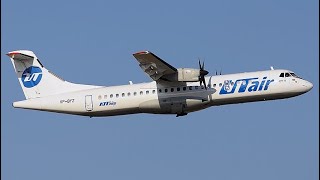 UTair Flight 120  Crash Animation [upl. by Griselda]