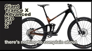 2023 Giant Trance X Advanced Pro 29 2  Details Specs Review cant find any flaws though [upl. by Jaffe]