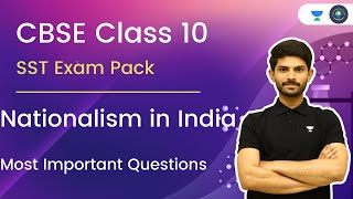 Class 10th  Exam Pack  Nationalism in India  Digraj Singh Rajput  Social School [upl. by Elberta]