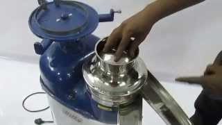 Cream separator 300 E500 E fitting Stainless steelfoodgrade Model [upl. by Danelle]