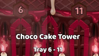 How to Beat Decadent Choco Cake Tower Tray 6  11 New Guide Cookie Run Kingdom [upl. by Fronia]