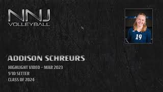 Schreurs Addison  March 2023 [upl. by Oderfodog]