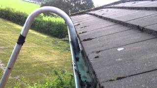 Gutter Vac Cleaning on Commercial Building [upl. by Innaig]