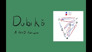 Dubikö̌ Cursed Conlang Circus 3 Submission [upl. by Nunciata]