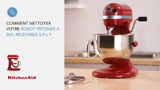 Comment nettoyer votre robot pâtissier à bol relevable 69 L   KitchenAid [upl. by Brianna]