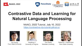 Contrastive Data and Learning for Natural Language Processing [upl. by Rodd690]