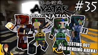 1ST PRO BENDING TOURNAMENT  Minecraft  Avatar Dawn of the New Nations Series 35 [upl. by Stclair812]