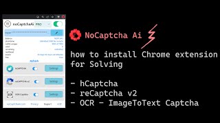 noCaptchaAi  Fast and Free Captcha Solver Chrome Extension 2023  FREE 6000 🔥 credits monthly [upl. by Forester848]