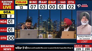 Lok Sabha 2024 RESULTS  ਚੋਣਾਂ ਦੇ ਨਤੀਜੇ🛑LIVE🛑 [upl. by Hilaire474]