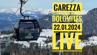 🇮🇹 Carezza LIVE  22012024 [upl. by Rimisac]