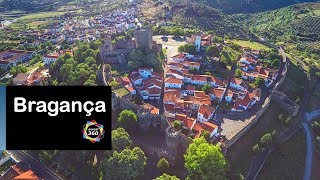 BRAGANÇA  PORTUGAL Vistas aéreas e interiores de monumentos [upl. by Einor617]