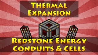 Thermal Expansion 2  Redstone Energy Conduits amp Cells [upl. by Assej554]