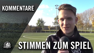 Die Stimmen zum Spiel Wartenberger SV  Wacker Lankwitz U19 AJunioren Bezirksliga Staffel 2 [upl. by Dal]