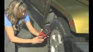 Resetting TPMS on Jeep Wrangler 2008 [upl. by Naillimixam697]