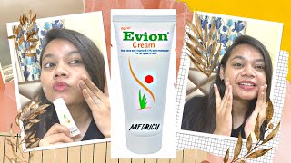 New Evion Cream full Review  VITAMIN E for Glowing Skin [upl. by Kidd]