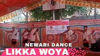 Likka Woya  Dance performance by school girls  Newari Song [upl. by Burnett633]