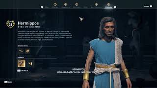 Attika Fort Polemarch Cultist Location Clue  AC Odyssey  Siptan Gaming [upl. by Idas]