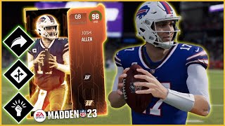 Josh Allen Is THE BEST TOTY Quarterback In Madden 23 [upl. by Adrahs]