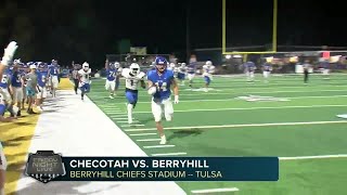 Friday Night Live Week 8 Checotah at Berryhill [upl. by Adnovahs156]