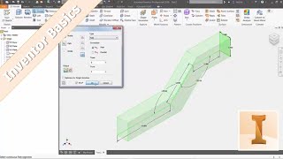 Inventor 101 Sweep Command [upl. by Sama87]