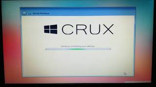 How to install windows 7 CRUX edition team os [upl. by Amoakuh583]