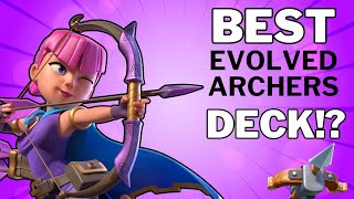 Xbow and Evolved Archers are INSANE Top ladder gameplay [upl. by Netsoj]