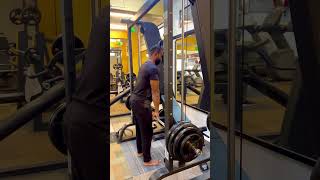 Smith machine Shrugs ❤️‍🔥shortvideo horse motivation shorts short fitness gym ￼￼ [upl. by Shippee797]