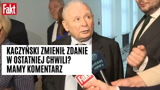 Zapadła kluczowa decyzja dla partii Kaczyński ZMIENIŁ ZDANIE w ostatniej chwili FAKTPL [upl. by Phillie]