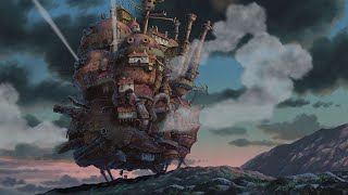 Howls Moving Castle  Piano and rain [upl. by Itsur]