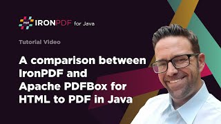 A comparison between IronPDF and Apache PDFBox for HTML to PDF in Java [upl. by Ennalorac]