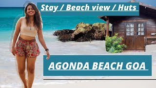 Agonda Beach Hotel  South Goa  Beach Huts  Peaceful place  Sunset [upl. by Ahsam]