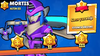 HIZLI USTALIK KASMA TAKTİĞİ İLE MORTİS ÜNVANINI ALDIM  BRAWL STARS [upl. by Kevina]