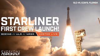 Watch The First Boeing Starliner Launch with NASA Astronauts CFT1 [upl. by Paymar5]